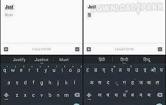 Just hindi keyboard