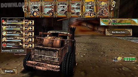 steampunk racing 3d