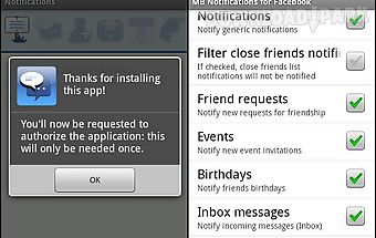 Mb notifications for fb (free)