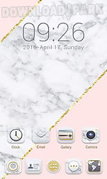 marble go launcher theme