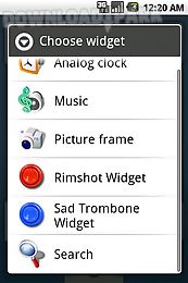 rimshot widget
