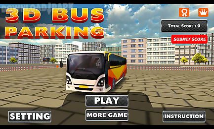 3d bus parking