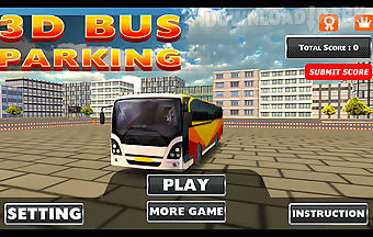 3d bus parking