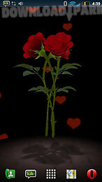 3d rose bouquet lwp free
