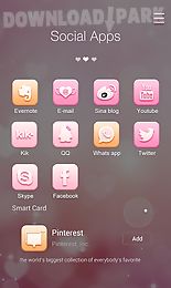 abby go launcher theme