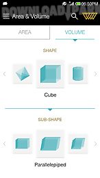area volume calculator