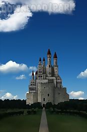 castle and sky lwallpaper free