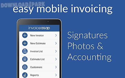 invoice asap for quickbooks