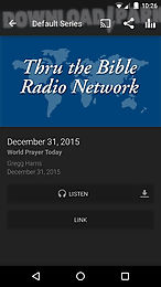 thru the bible radio network