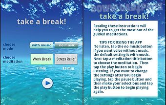 Free meditation - take a break