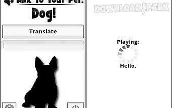 Talk to your pet: dog 2