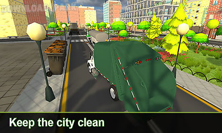 city garbage truck simulator