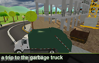 City garbage truck simulator