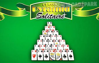 Classic pyramid solitaire