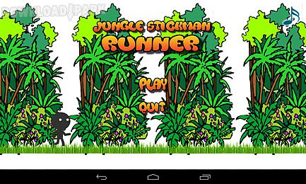 jungle stickman runner