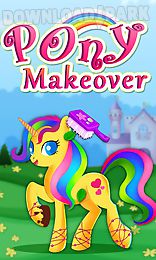 little pony makeover kids game