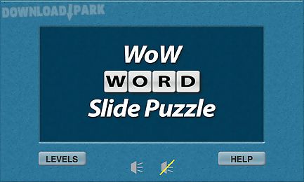 wow word slide puzzle free