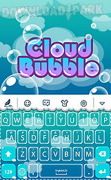 cloud bubble for keyboard