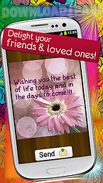 color sms text message friends