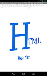 html reader