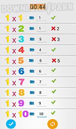 kids multiplication tables