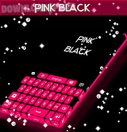 pink black keyboard