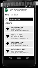 wifi password (wep-wpa-wpa2)