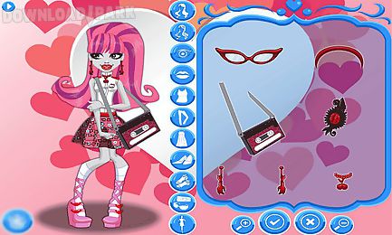 dress up ghoulia monster