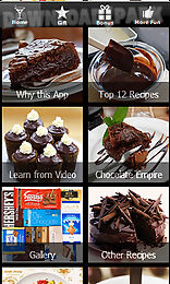 healthy chocolate recipes - cake chip and cookies