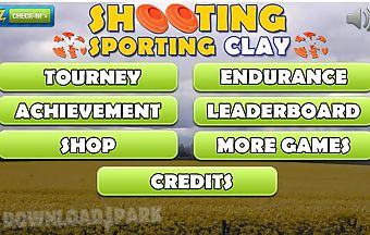 Shooting sporting clay