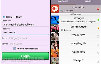 Chat for google talk and xmpp