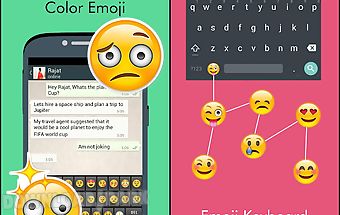 Emoji keyboard - color emoji