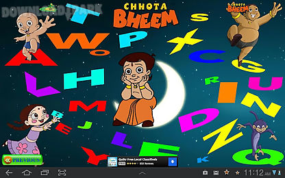 animal alphabets with bheem