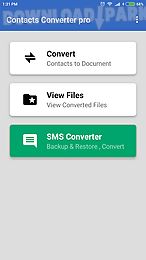 contacts converter