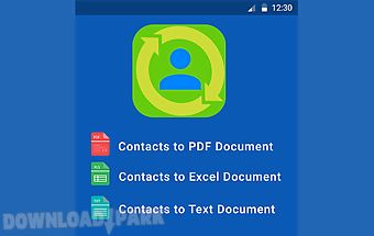 Contacts converter