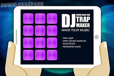 dj trap maker sound bass pad