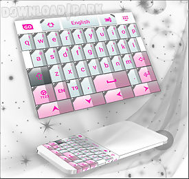 girly zebra keyboard