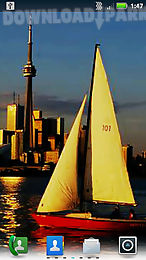 sailboats live wallpaper