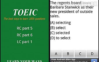 1000 toeic test; lc and rc