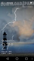 classic go weather background