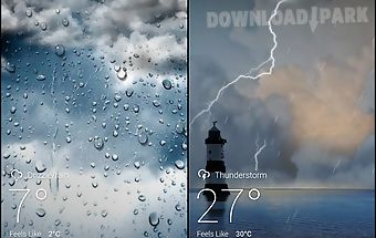 Classic go weather background