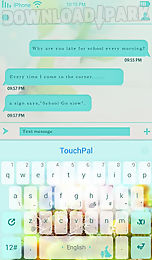 touchpal spring easter theme