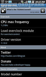 tegrak overclock