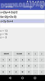 equation system solver