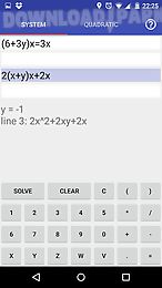 equation system solver