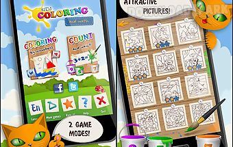Kids coloring and math free