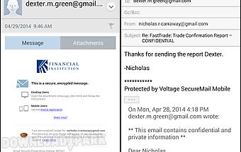 Voltage securemail