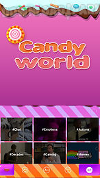 candy world for kika keyboard