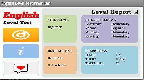 english level test