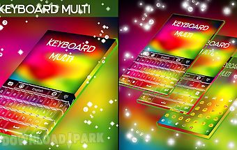 Keyboard multi color